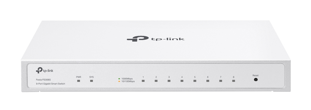 TP-Link Festa FS308G Managed L2/L2+ Gigabit Ethernet (10/100/1000) Power over Ethernet (PoE) Weiß