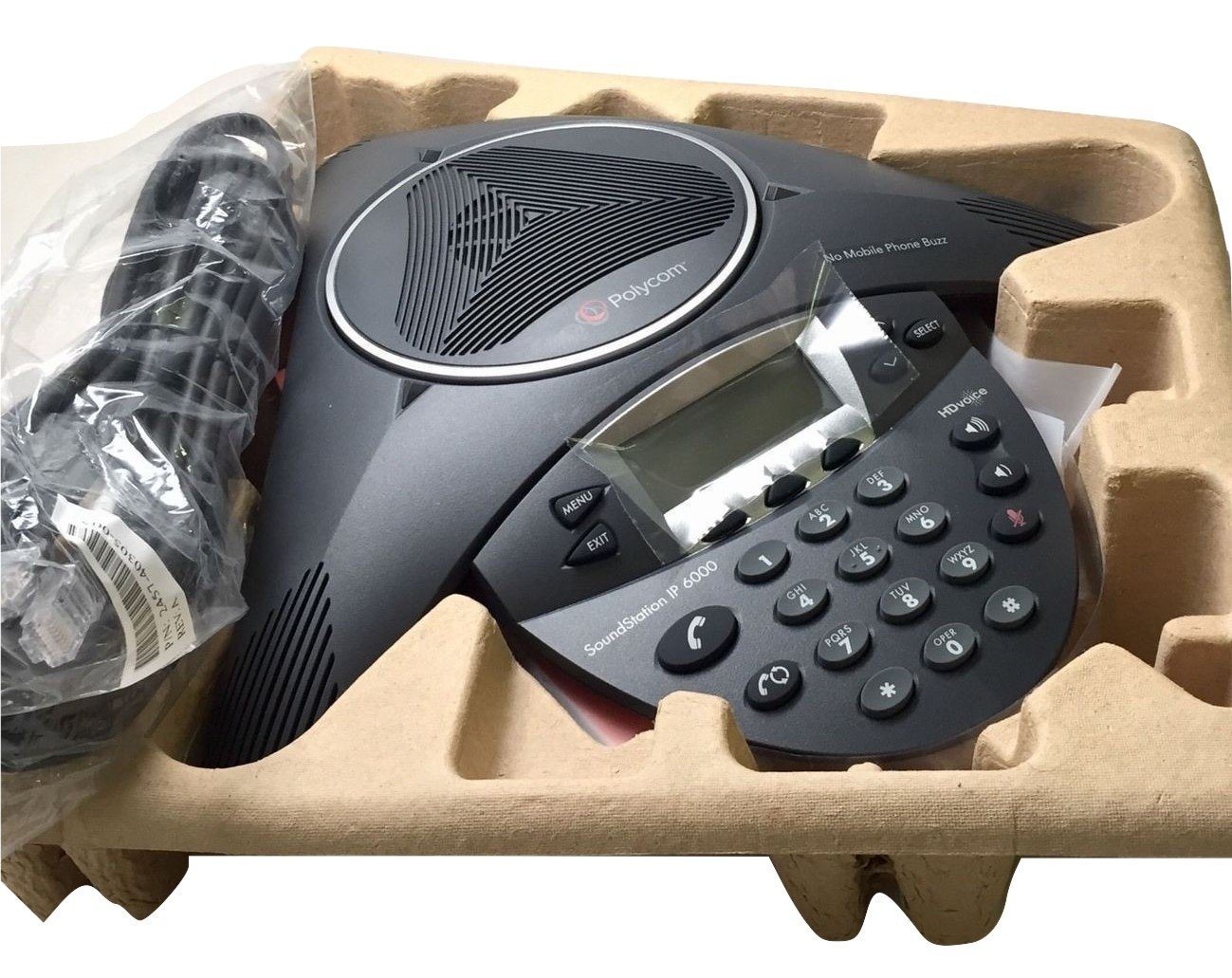 POLYCOM Soundstation IP 6000 2200-15600-001 For Poe - No Power Supply Included