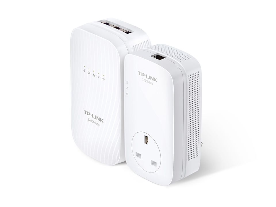 TP-Link AV1200 Gigabit Powerline Wireless Range Extender Kit