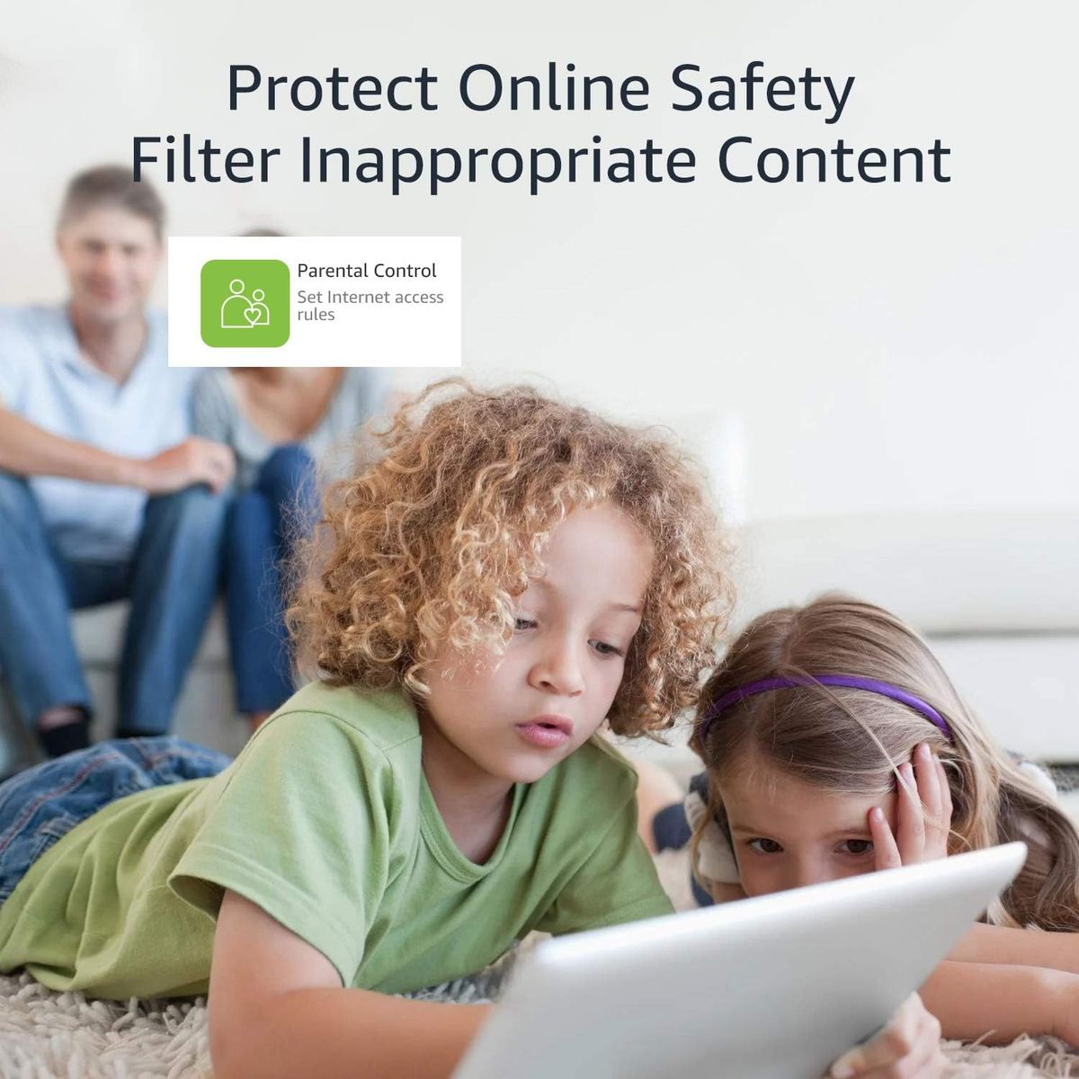 WAVLINK AC3200 Dualband WLAN Router (MU-MIMO, 4X Gigabit Ethernet- und USB 3.0 Anschluß, Unterstützung der Kindersicherung und QoS)- Space Grey