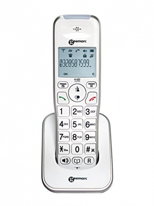 Geemarc Zusatz AmpliDECT 295 schnurloses Schwerhörigentelefon Deutsche