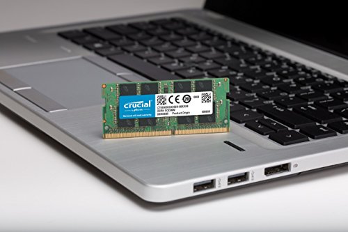 Crucial CT16G4SFD824A Arbeitsspeicher 16 GB (1 x 16 GB) SO-DIMM DDR4 2400 MHz CL17 1.2 V für Laptop
