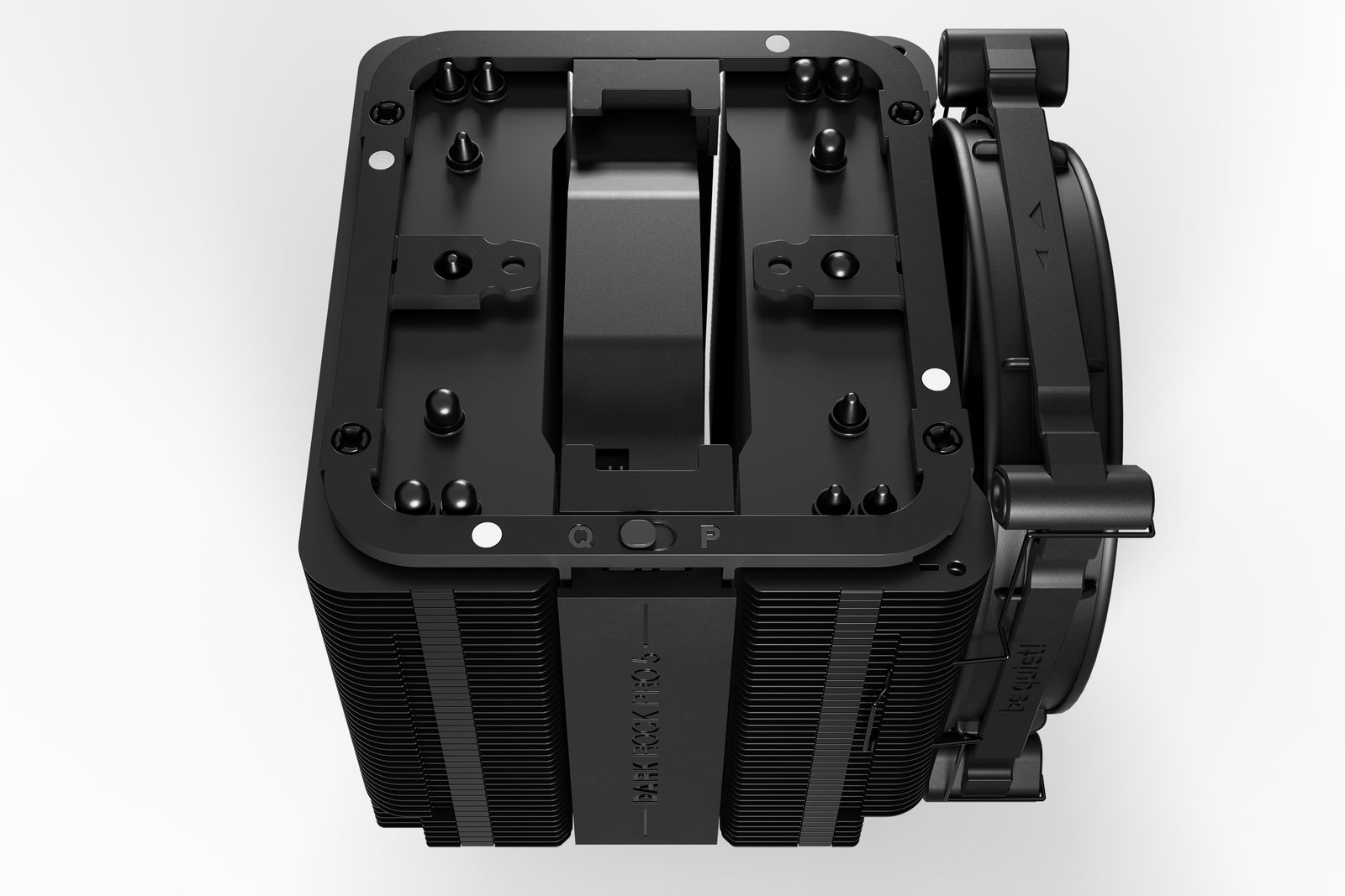 be quiet! Dark Rock Pro 5 CPU-Kühler Dual-Tower Luftkühlung, 2x 135/120 mm Lüfter, 270 W TDP, 7 Heatpipes, PWM, Schwarz