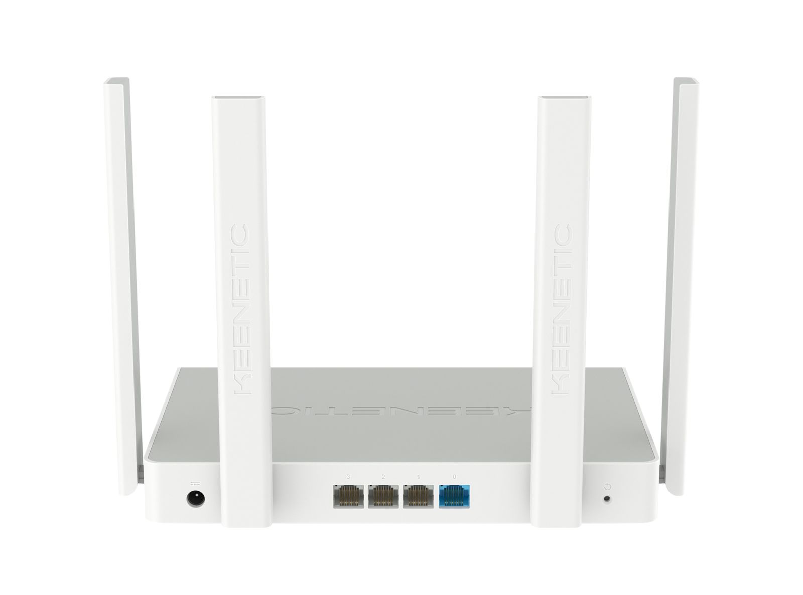 Keenetic Hopper AX1800 Mesh-WLAN-6 Router, Dual-Band Wi‑Fi 6 (802.11ax) 1800 Mbit/s, 4x Gigabit LAN, USB 3.0, Ethernet-WAN, Weiß