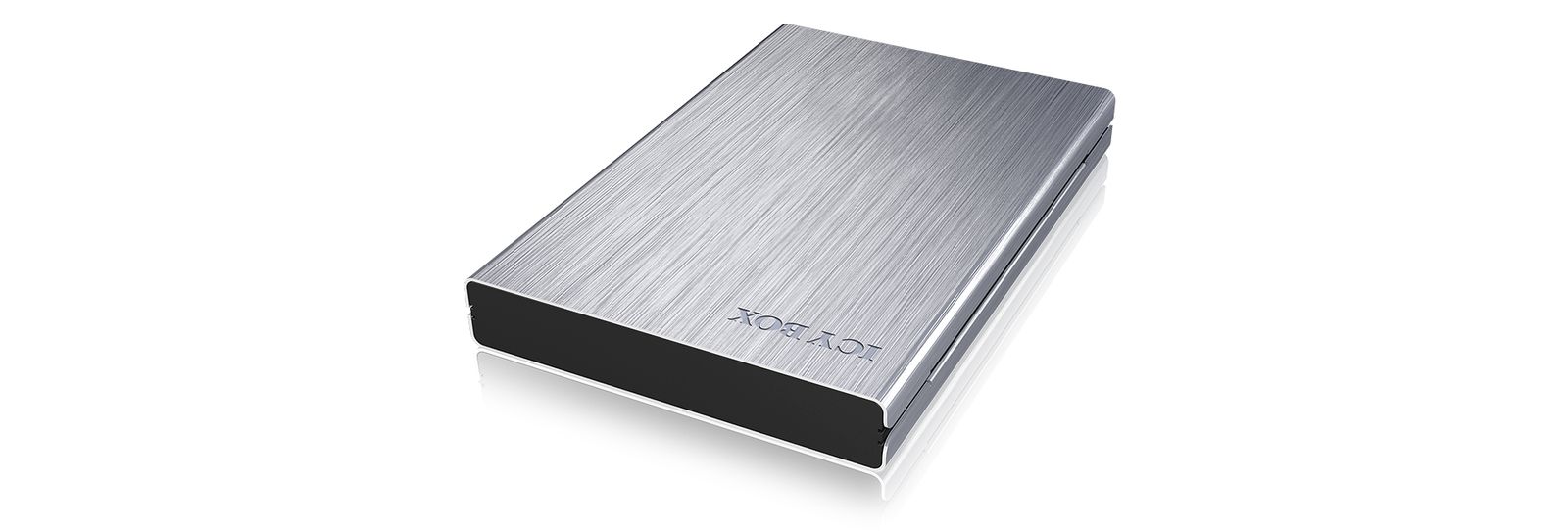 ICY BOX IB-241WP HDD / SSD-Gehäuse Anthrazit, Silber 2.5"