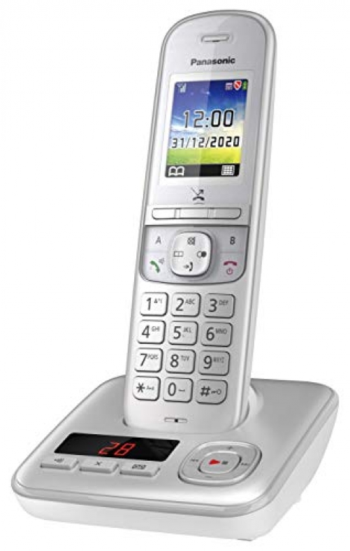 Panasonic KX-TGH720 DECT-Telefon Perleffekt Anrufer-Identifikation