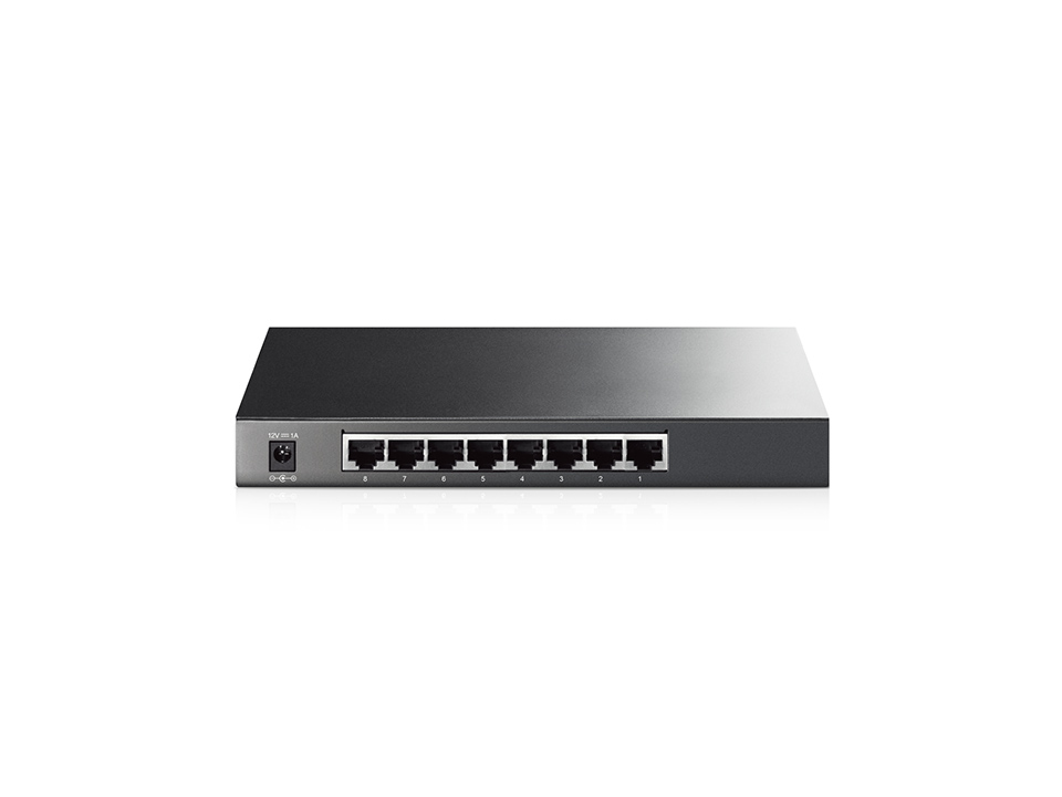 TP-Link TL-SG2008 Netzwerk-Switch Managed L2/L2+ Gigabit Ethernet (10/100/1000) Schwarz