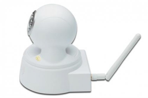 Digitus Plug&View OptiPAN 2MP H.264 IP 11N Day & Night Pan Tilt Kamera 5V
