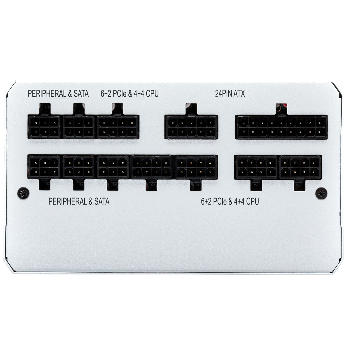 Corsair RM850x 850 W Netzteil, 80 PLUS Gold, vollmodular, 20+4-pin ATX (ATX 2.4), 10x SATA, Weiß/Schwarz