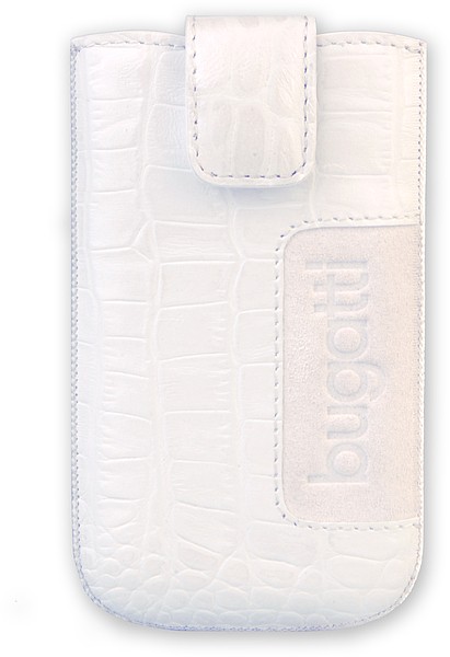 bugatti SlimCase Leather Croco Size SL white