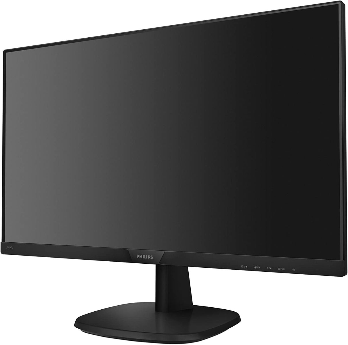 Philips 243V7QDSB 24 inch FHD Monitor 75Hz 4ms IPS Flicker free Narrow border 1920x1080 250 cd/m² VGA/HDMI/DVI