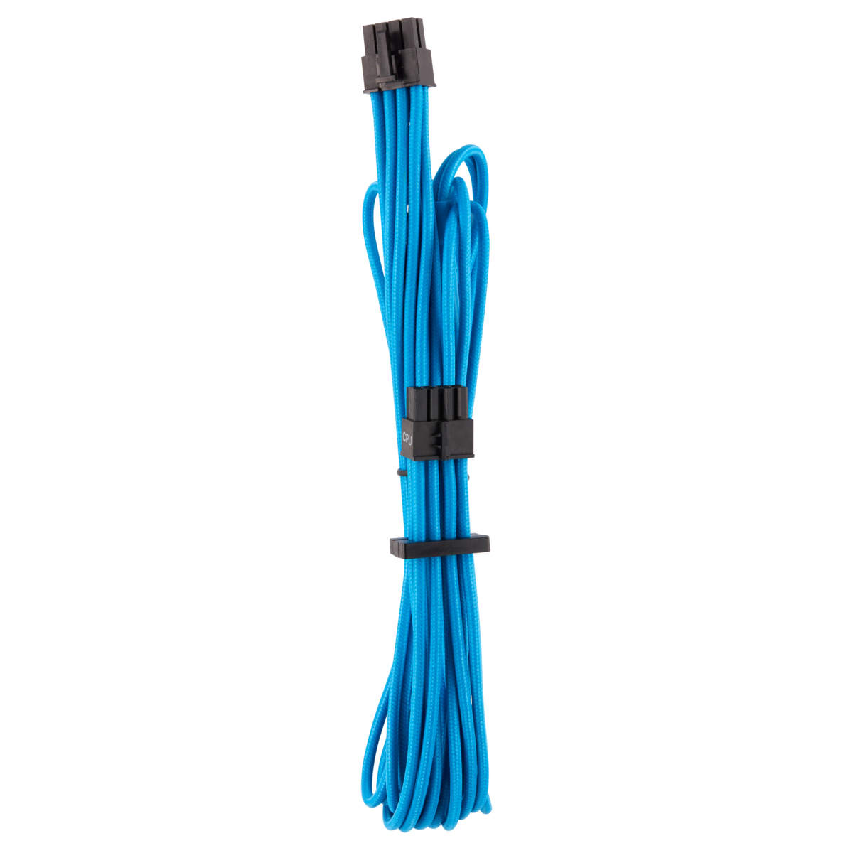 Corsair CP-8920225 SATA III Kabel 0,3 m, 6 Gbit/s, Blau/Schwarz