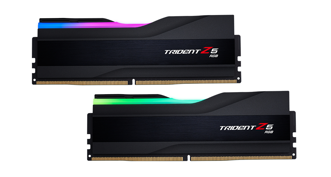 G.Skill Trident Z RGB F5-6000J3040G32GX2-TZ5RK Arbeitsspeicher 64 GB (2 x 32 GB) DDR5 6000 MHz CL30 RGB XMP 3.0 1.4 V