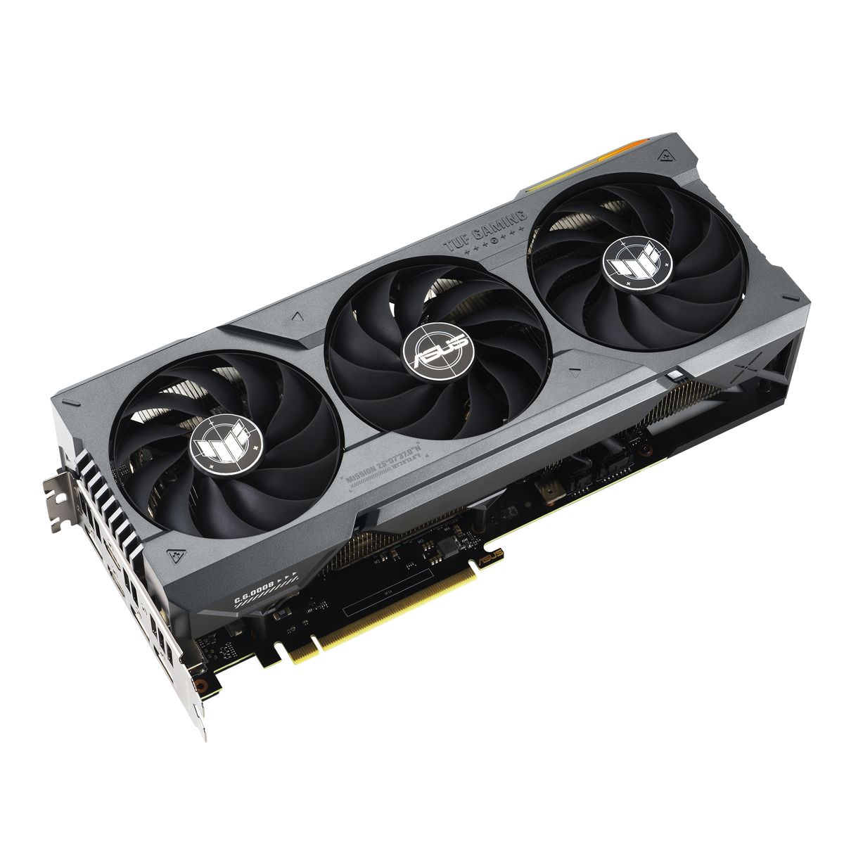 ASUS TUF Gaming TUF-RTX4070TI-12G-GAMING NVIDIA GeForce RTX 4070 Ti 12 GB GDDR6X, 16-pin, HDMI 2.1a, 3x DisplayPort 1.4a, 3.25-Slot, ARGB