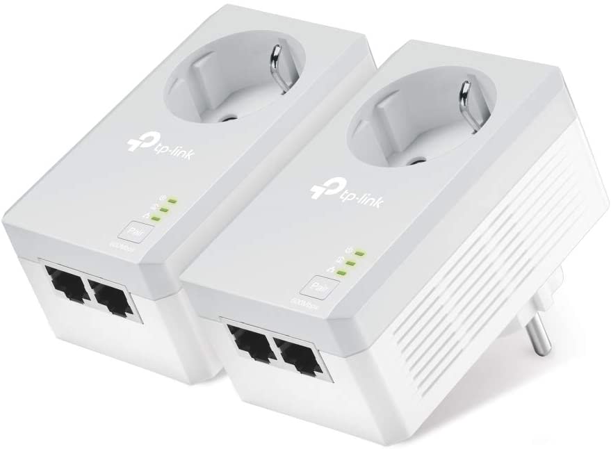 TP-Link TL-PA4020P KIT PowerLine Netzwerkadapter 600 Mbit/s Eingebauter Ethernet-Anschluss 2 Stücke