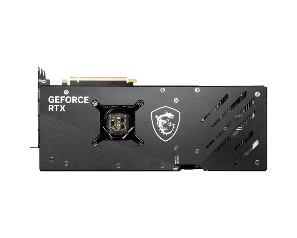 MSI GeForce RTX 4070 Ti GAMING X TRIO 12G Grafikkarte, 12 GB GDDR6X, PCIe 4.0, 3x DisplayPort 1.4a, HDMI, 285 W, 337 mm, Schwarz/Grau