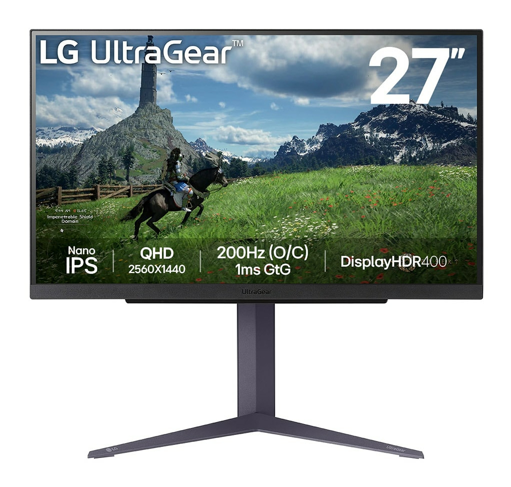 LG 27GS85Q-B Computerbildschirm 68,6 cm (27") 2560 x 1440 Pixel Quad HD LCD Schwarz
