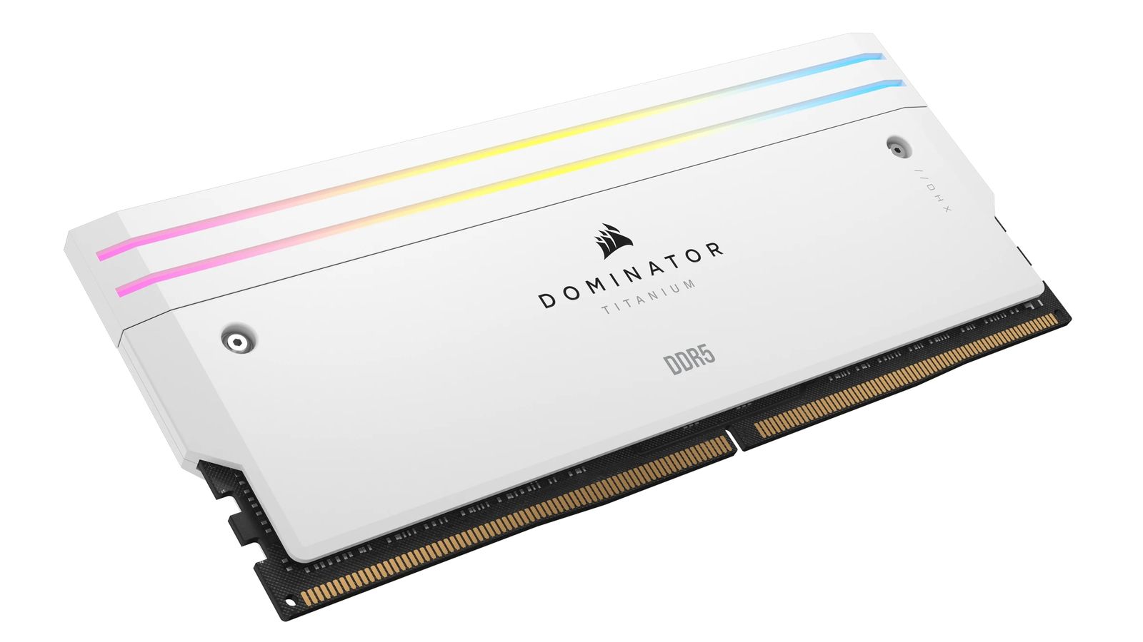 Corsair Dominator Titanium CMP64GX5M2X6600C32W 64 GB (2 x 32 GB) DDR5-6600 CL32 RGB XMP 3.0