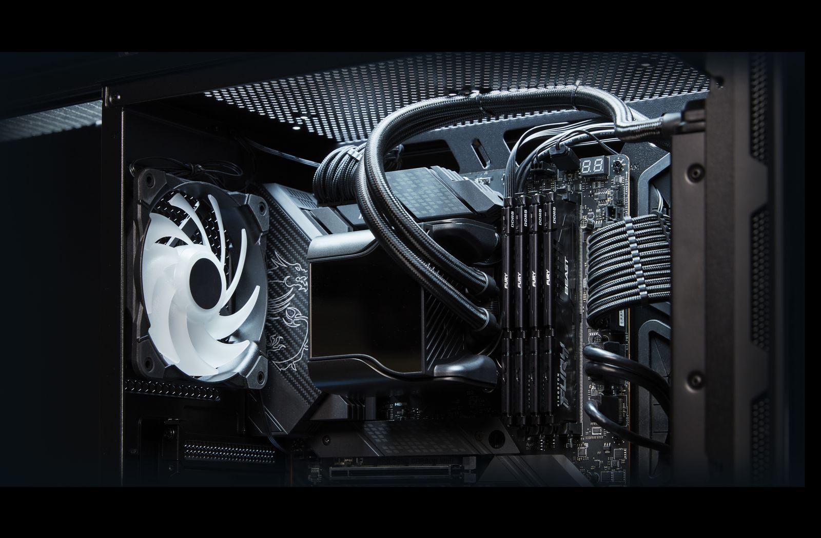 Kingston Technology FURY Beast 32GB (2x16GB) DDR5-6000 CL36 DIMM, Black, EXPO 1.0, Intel XMP 3.0