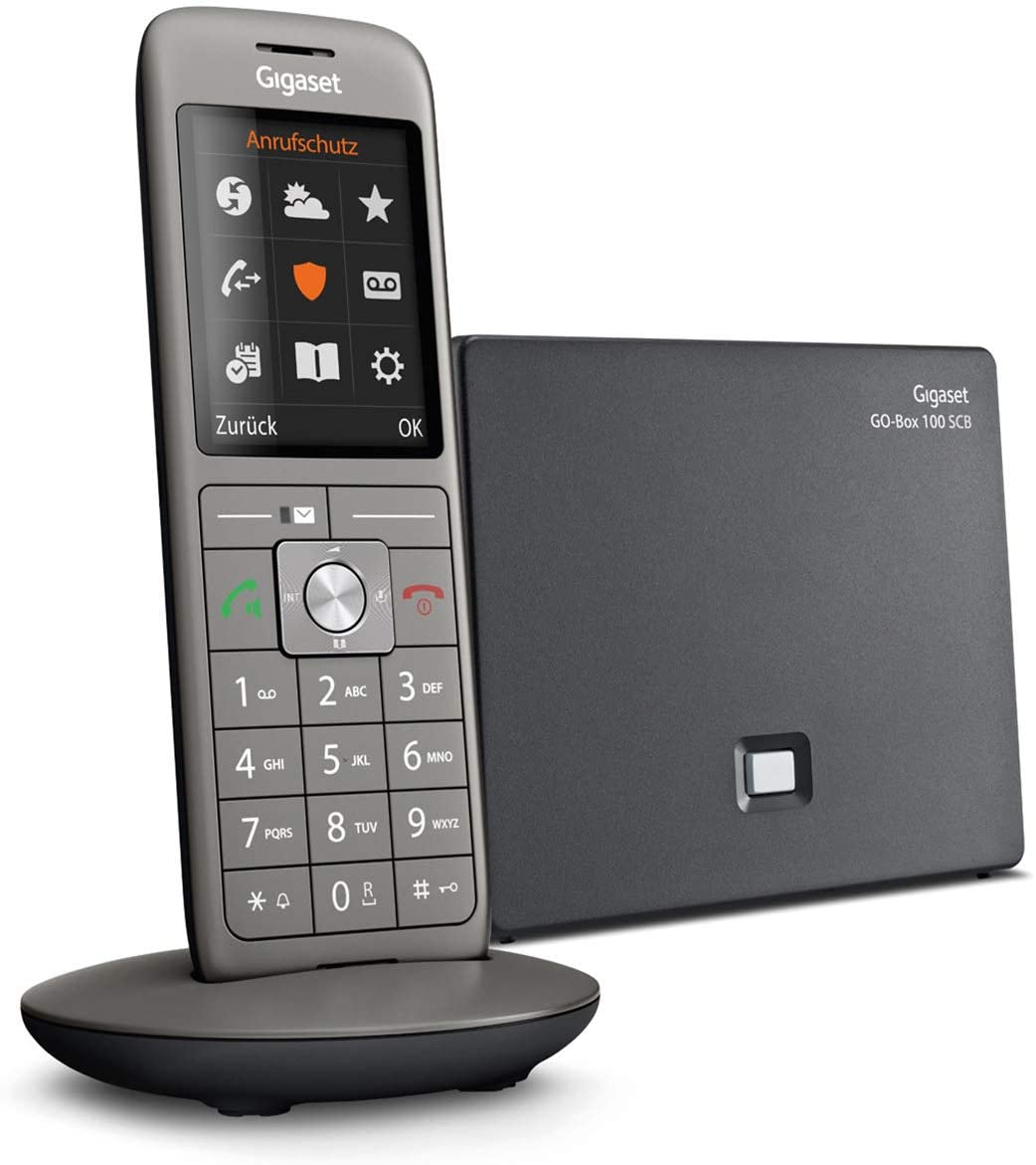 Gigaset CL690A SCB Analog DECT telephone Wireless handset Speakerphone 400 entries Caller ID
