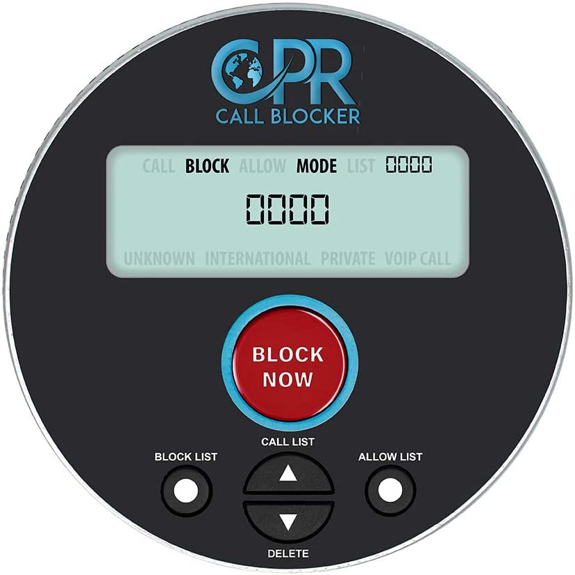 CPR Call Blocker V10000 - Block all nuisance, PPI calls, scams, calls and unwanted calls to landlines
