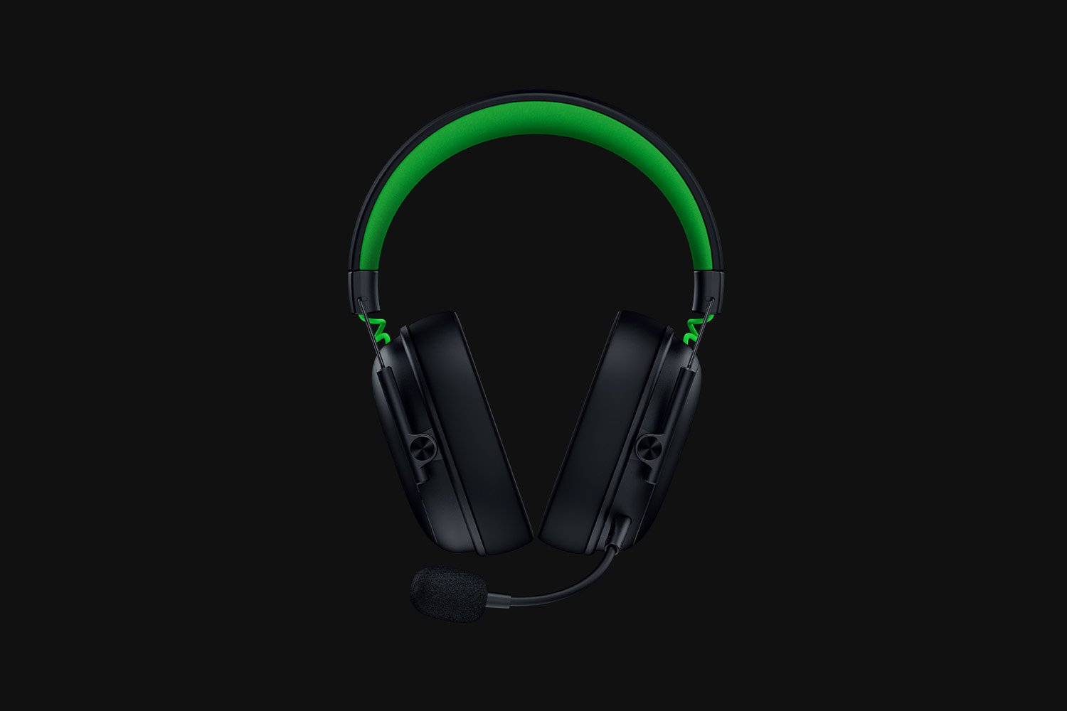 Razer BlackShark V3 X HyperSpeed Gaming Headset Kabellos & Verkabelt, 2,4 GHz Wireless Bluetooth USB-A Empfänger 3,5 mm THX Spatial Audio 70 h Schwarz/Grün