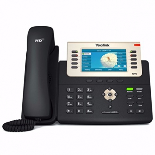 YEALINK SIP-T29G IP-Telefon Kabelgebundenes Mobilteil BLACK