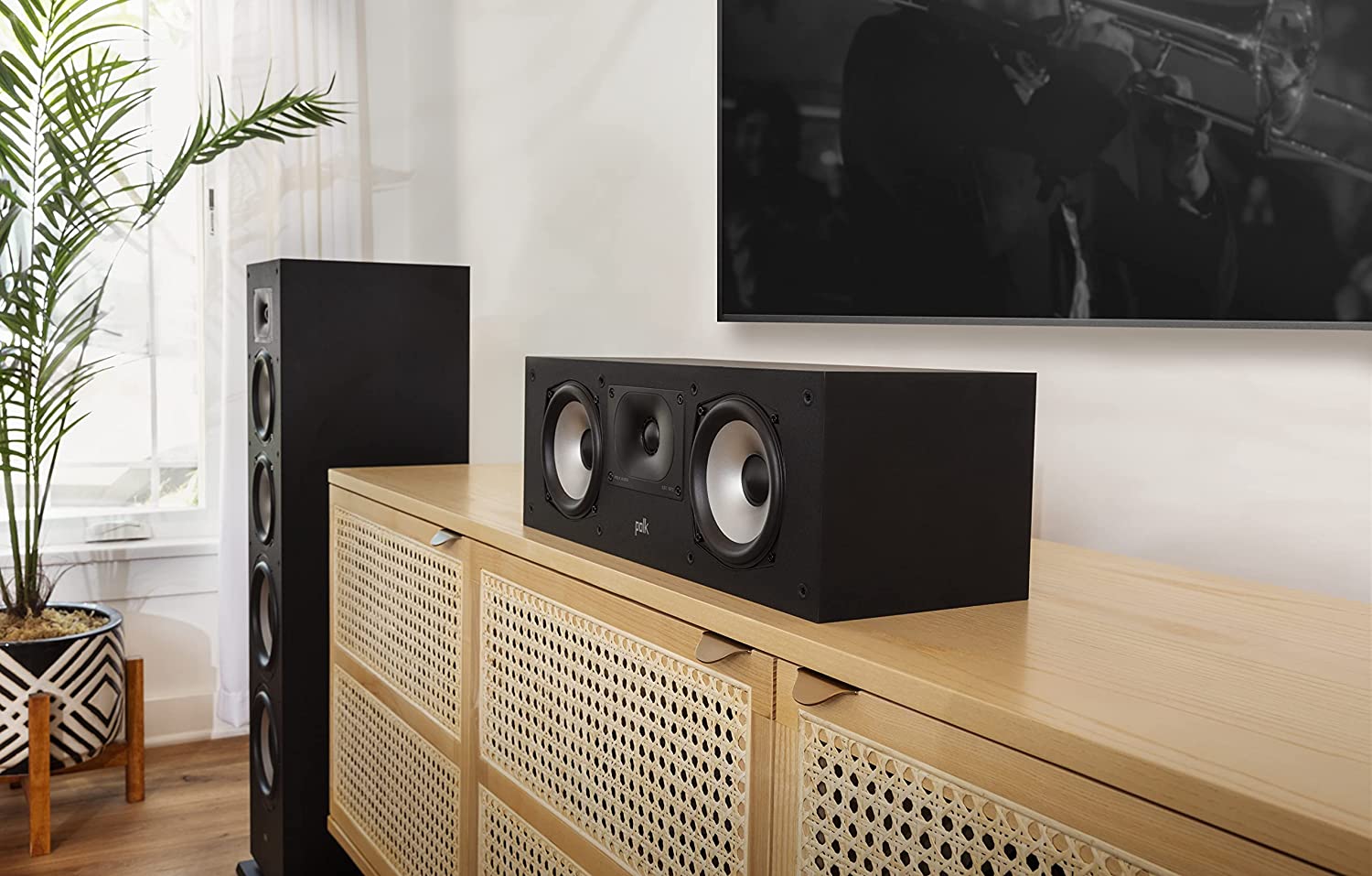 POLK AUDIO Monitor XT30 High-Resolution Center Channel Speaker, Hi-Res Certified Performance, Dolby Atmos Certified & DTS:X Compatible, Black POLK AUDIO Monitor XT30 High-Resolution Center Channel Speaker, Hi-Res Certified Performance, Dolby Atmos Certified & DTS:X Compatible, Black