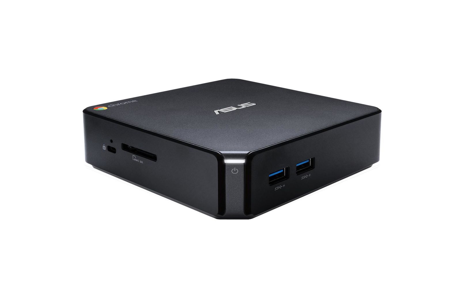 ASUS CHROMEBOX3-N7049U Mini-PC Schwarz, Intel Core i7-8550U, 4 GB RAM, 16 GB eMMC, ChromeOS