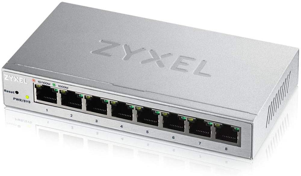 Zyxel GS1200-8 Managed Gigabit Ethernet 10/100/1000