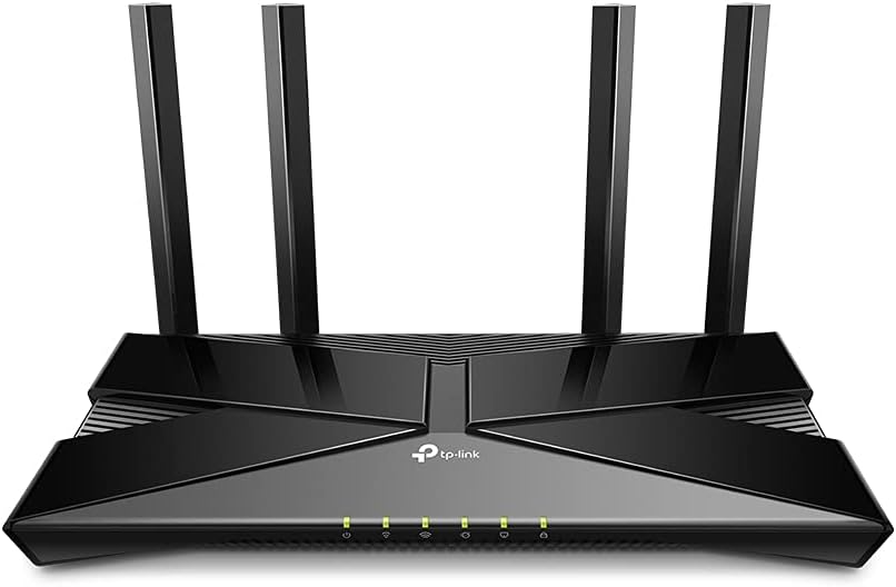 TP-Link Archer AX10 V3.0 WLAN Router (Wi‑Fi 6), Dualband AX1500, 5x Gigabit-Ports, WPA3, Kindersicherung, für 2 Räume, EU