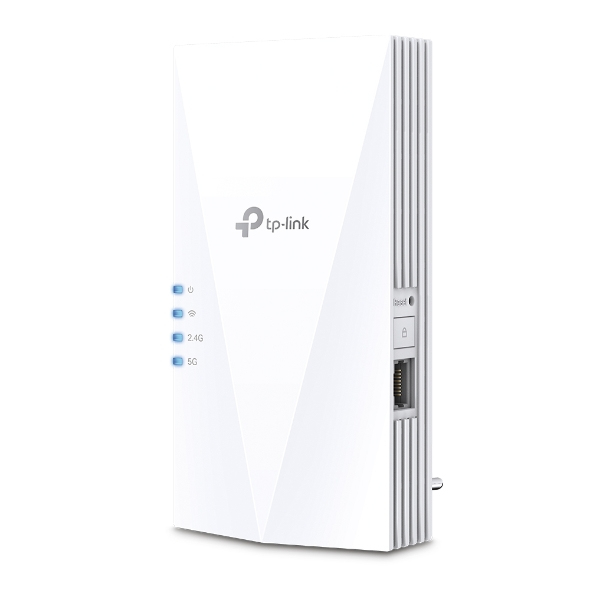 TP-Link RE500X V2.0 (EU) AX1500 WiFi 6 WLAN-Repeater, Dual-Band 1200 Mbit/s, 1x Gigabit LAN, OneMesh, Weiß, EU-Stecker Typ C