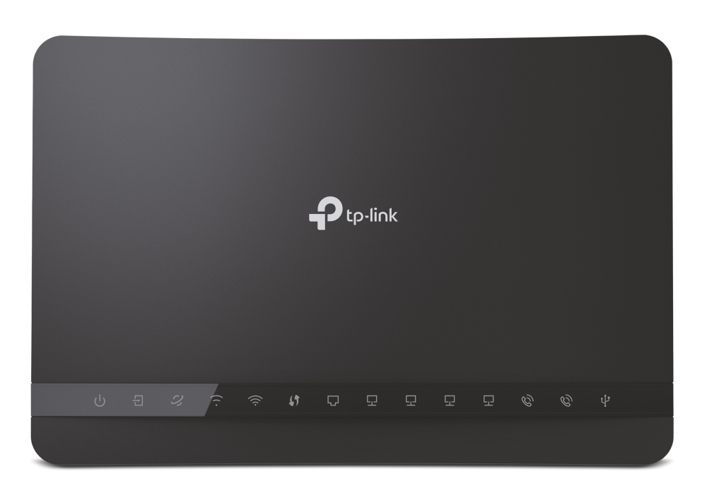 TP-Link Archer VR1210v Modem-Router Dual-Band (2,4/5 GHz) Wi-Fi 5 2167 Mbit/s VDSL/ADSL Gigabit Ethernet 4xLAN USB Schwarz EU V1.0