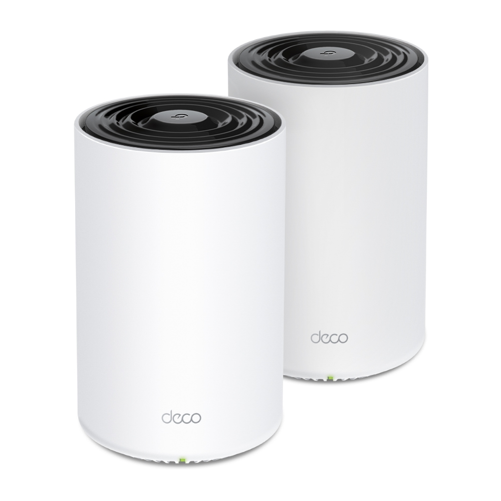 TP-Link Deco PX50 (2-pack) Mesh-System, Dual-Band Wi-Fi 6 (802.11ax), 420 m² Abdeckung, 1x LAN, Weiß, EU, V1