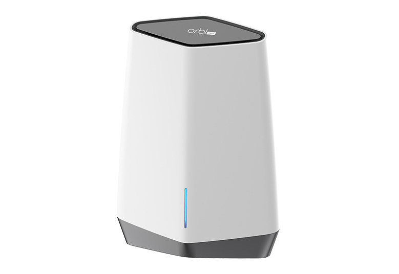 NETGEAR Orbi Pro WiFi 6 Tri-band Mesh System Router (SXR80) Tri-Band (2,4 GHz / 5 GHz / 5 GHz) Wi-Fi 6 (802.11ax) Grau, Weiß 4 Intern