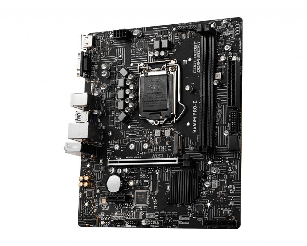 MSI B560M PRO-E Motherboard Intel B560 LGA 1200 micro ATX