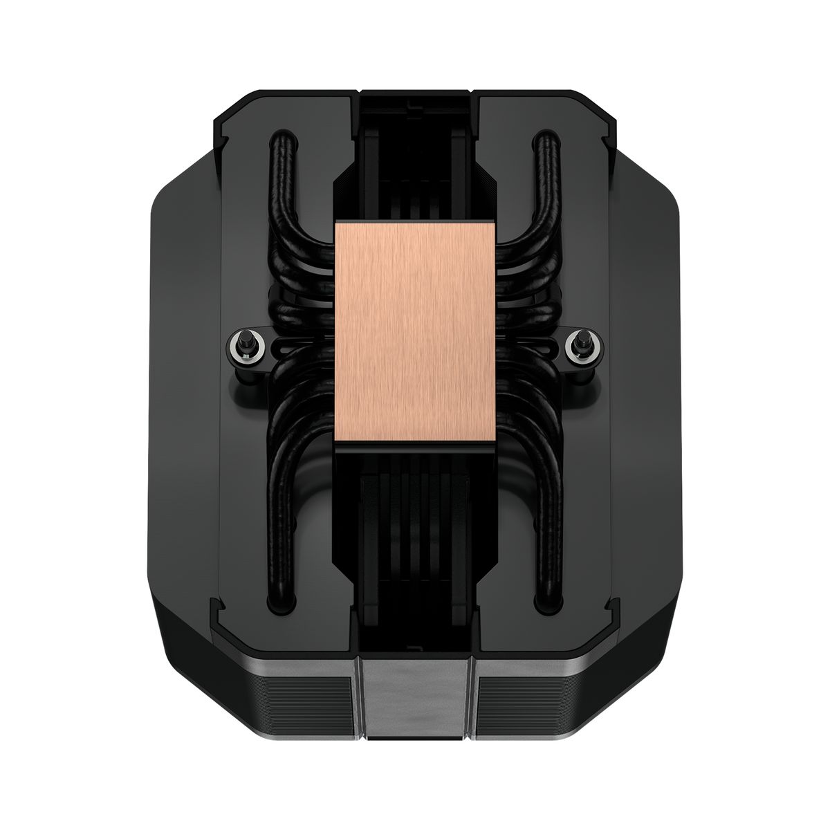 Cooler Master MasterAir MA620M Prozessor-Kühler, 12 cm Lüfter, 650–2000 RPM, 57,3 CFM, 6 Heatpipes, RGB Beleuchtung, Schwarz
