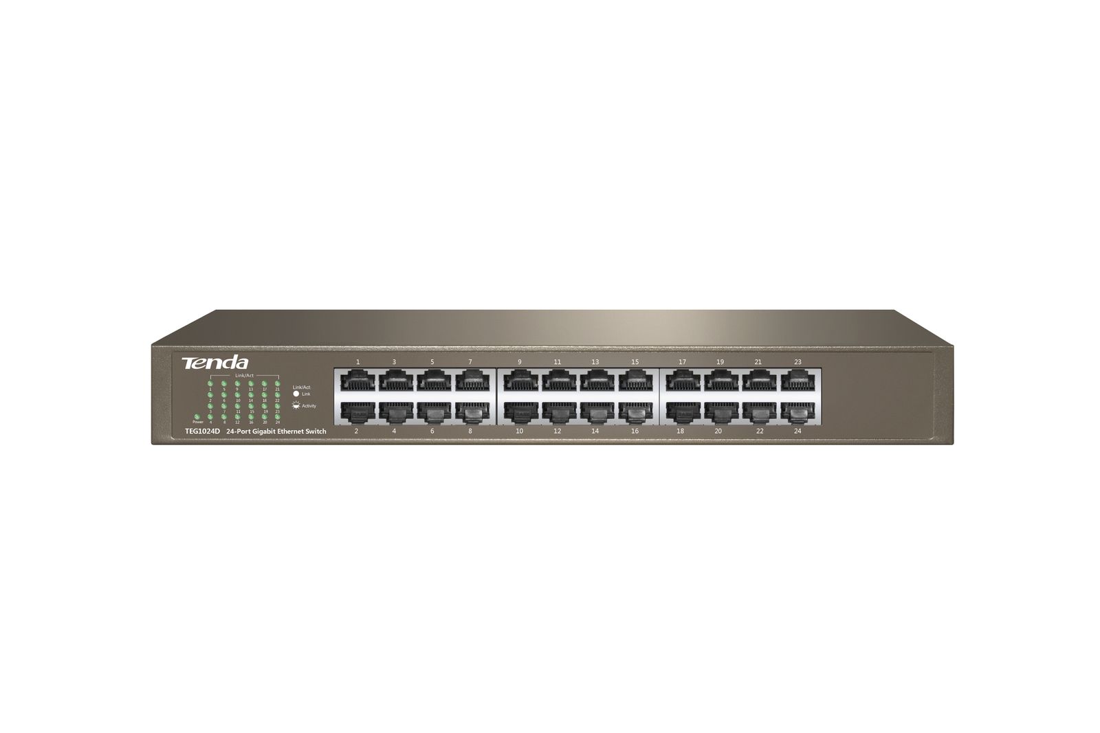 Tenda 24-port Gigabit Ethernet Switch Unmanaged
