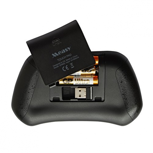 Demiawaking MEasy GP800 USB Wireless Touchpad Luft Maus Tastatur Gamepad fuer Android PC Smart TV US-Layout
