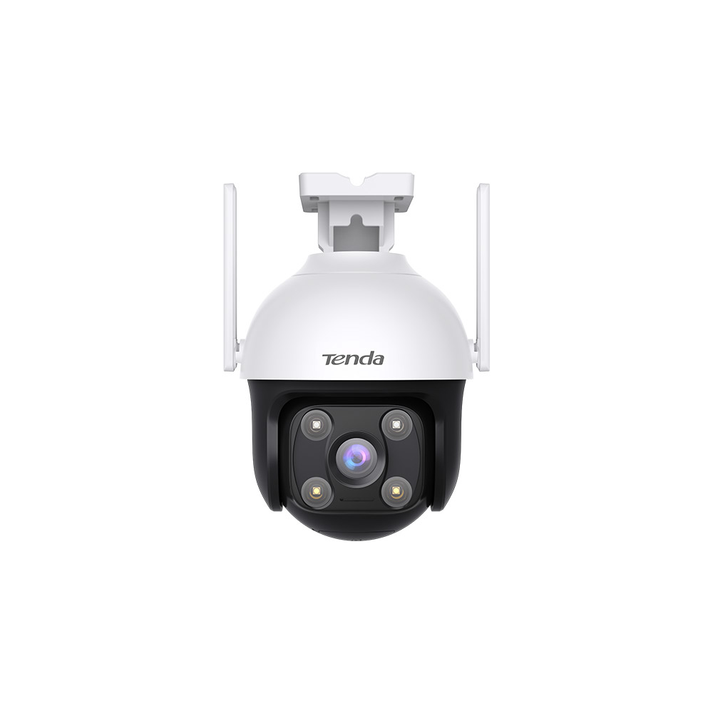 Tenda Überwachungskamera Aussen WLAN, 1080P WLAN Kamera Outdoor mit Nachtsicht in Farbe, 2-Wege Audio, Personenerkennung & Bewegungserkennung, Ton- und Lichtalarm, Kompatibel mit Alexa, CH3 CH3 | 1080P