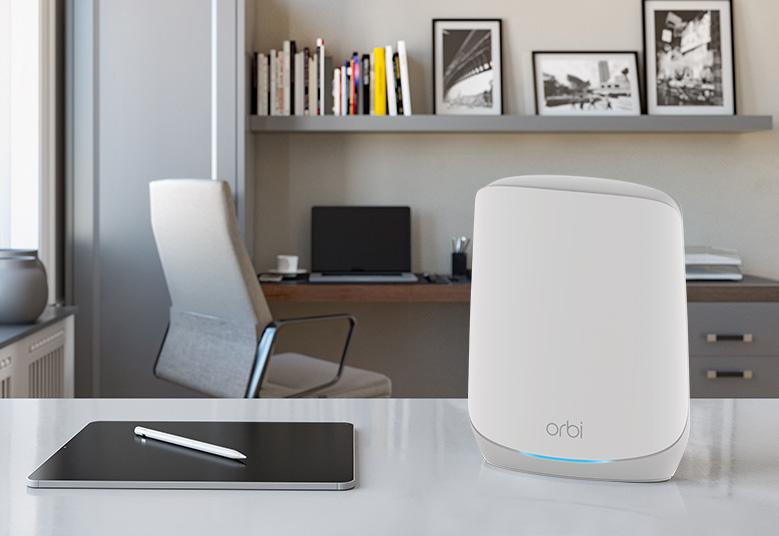 NETGEAR Orbi RBS760 Tri-Band (2,4 GHz / 5 GHz / 5 GHz) Wi-Fi 6 (802.11ax) Weiß 2 Intern