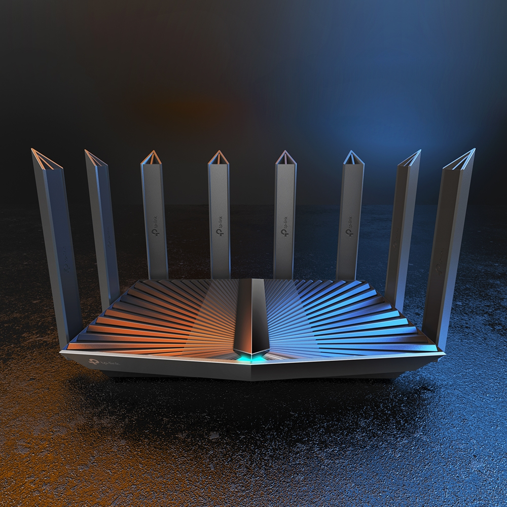 TP-Link Archer AX95 WLAN-Router Gigabit Ethernet Tri-Band (2,4 GHz / 5 GHz / 5 GHz) Schwarz