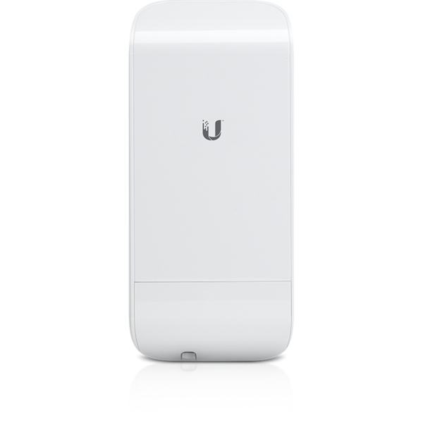 Ubiquiti LocoM5 Netzwerkbrücke 150 Mbit/s, WLAN 5 GHz, 13 dBi interne Antenne, PoE 24 V, Weiß
