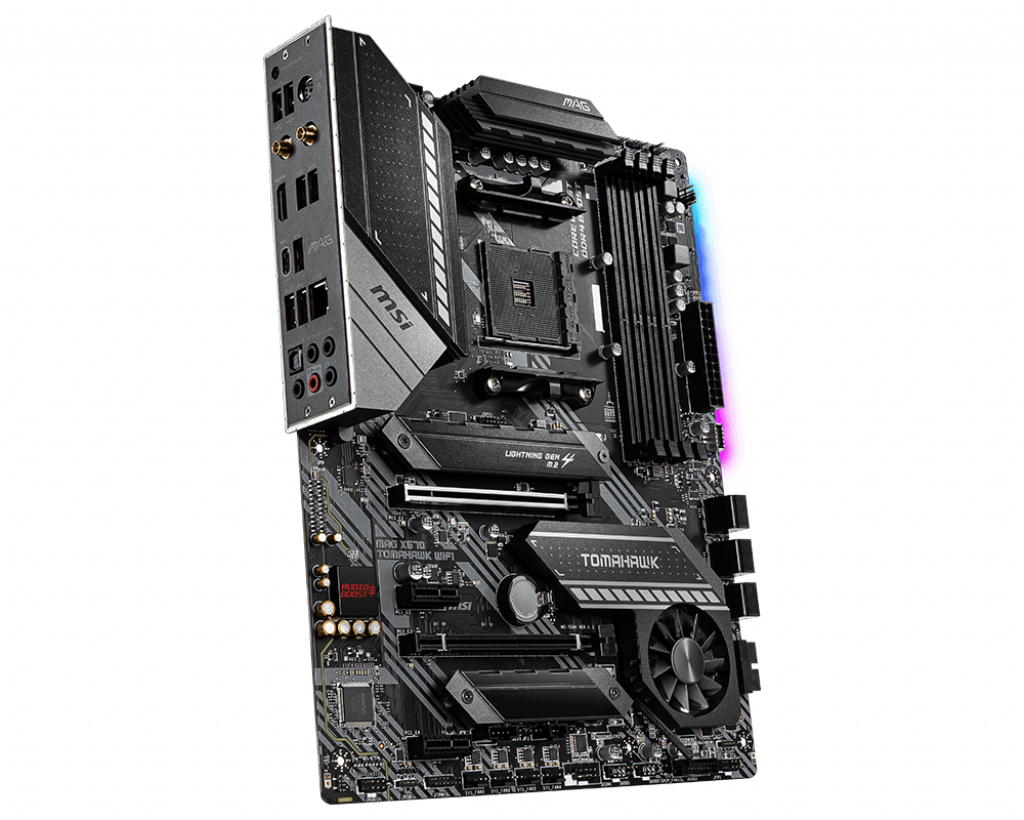 MSI MAG X570 TOMAHAWK WLAN 6 ATX Motherboard Mainboard für AMD Ryzen Sockel AM4