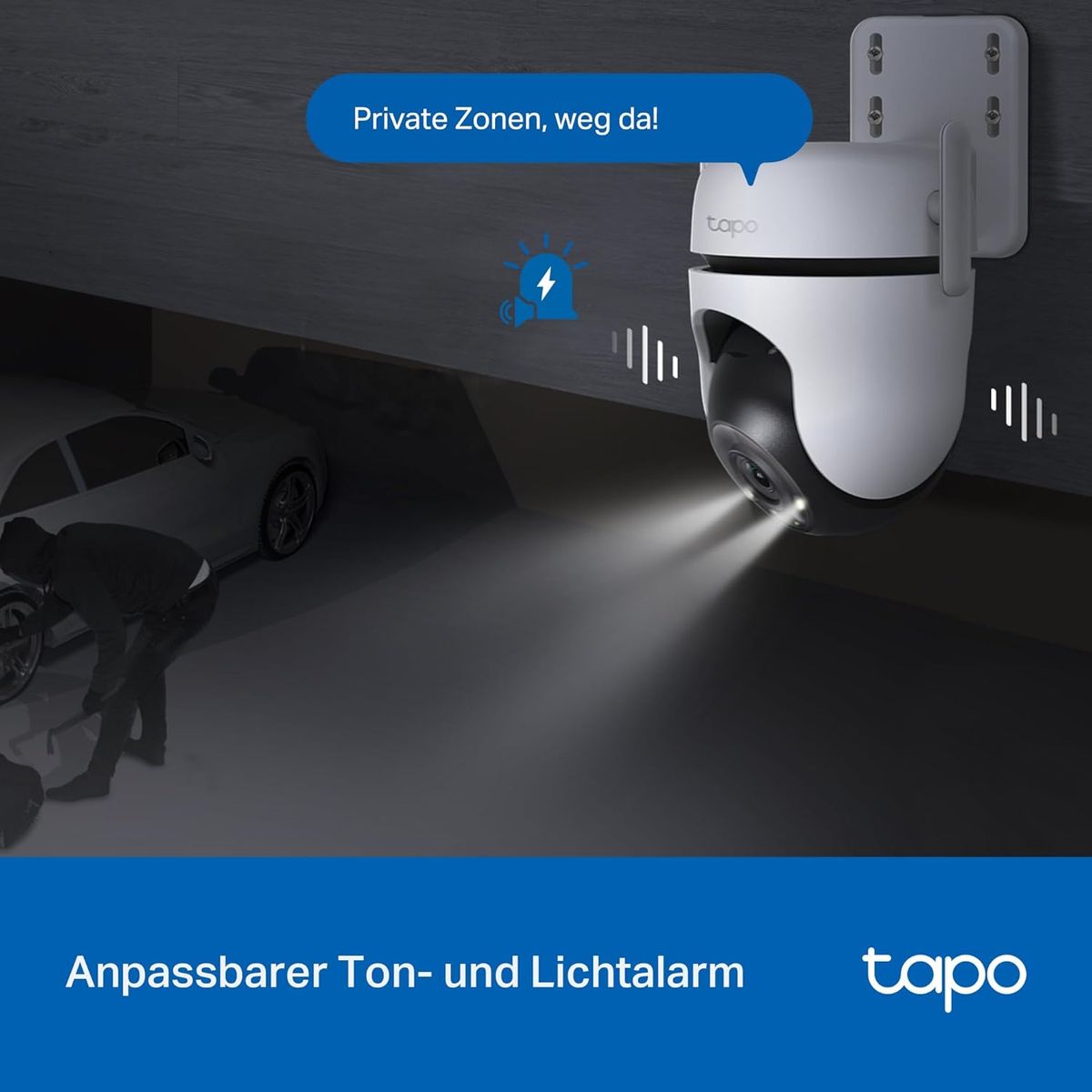 TP-Link Tapo C520WS Dome IP-Sicherheitskamera Innen & Außen 2560 x 1440 Pixel Zimmerdecke