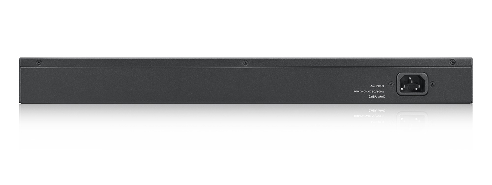Zyxel GS1900-48-EU0102F Netzwerk-Switch L2 48x Gigabit Ethernet, 2x SFP, 100 Gbit/s Switching-Kapazität, Rackmount, Schwarz