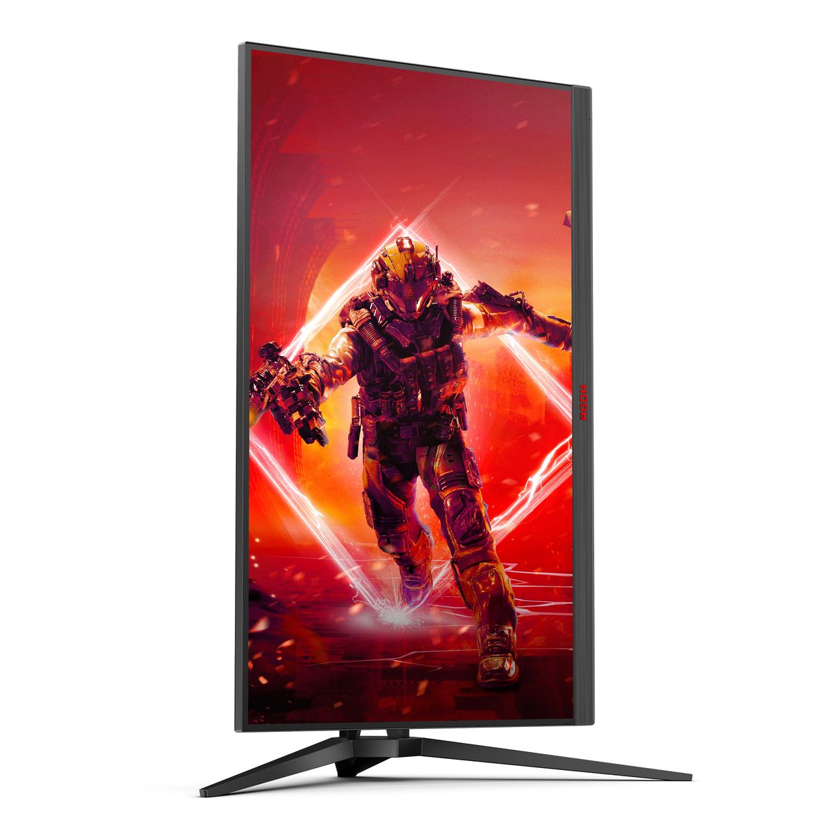 AOC AGON 5 AG275QZN/EU Computerbildschirm 68,6 cm (27") 2560 x 1440 Pixel Quad HD Schwarz, Rot