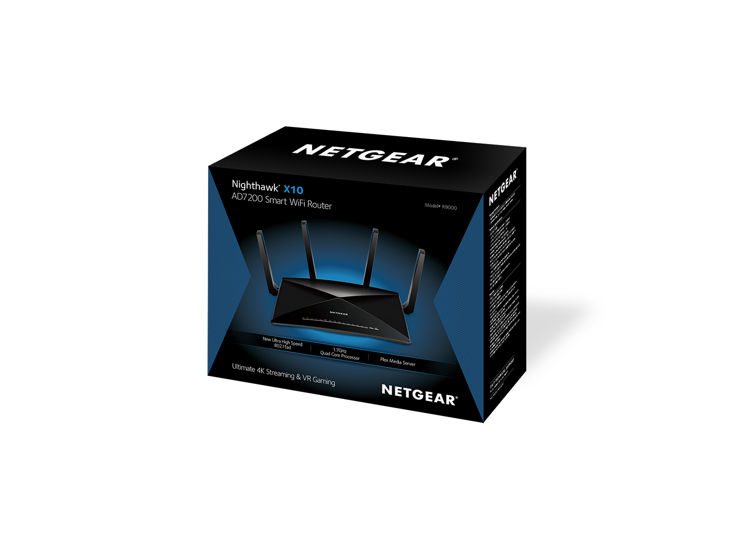 NETGEAR Nighthawk X10 WLAN-Router Gigabit Ethernet Dual-Band 4G