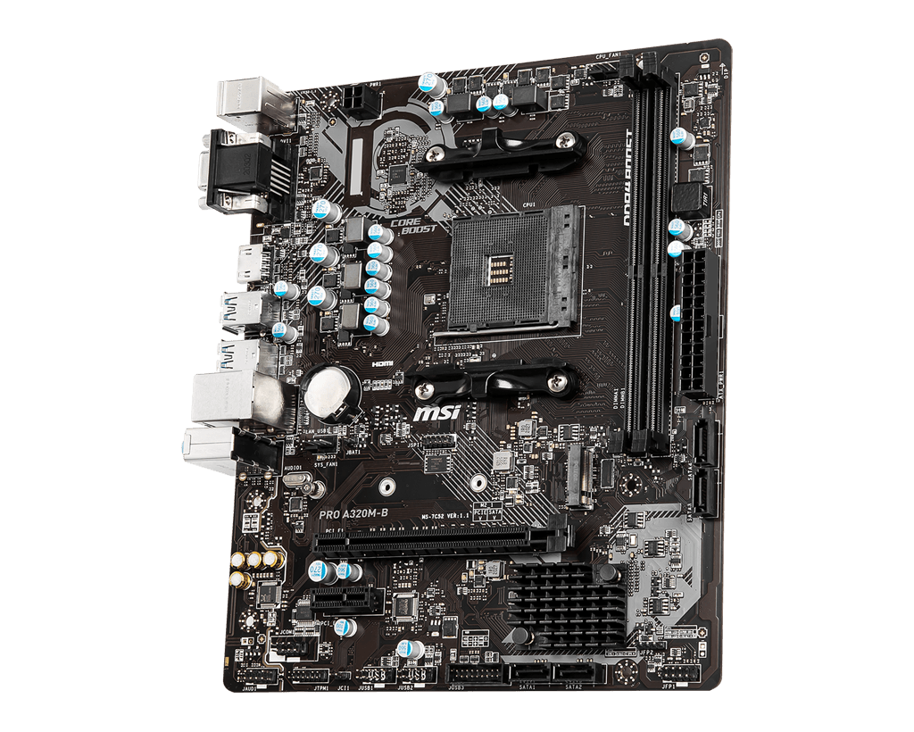 MSI PRO A320M-B Motherboard