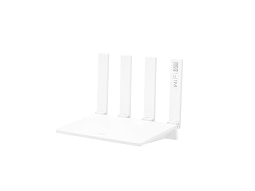 Huawei WS7100 V4 Router, Wi‑Fi 6 (AX3000), 3000 Mbit/s, 160 MHz, Dual-Band, HarmonyOS Mesh, Gigabit LAN, ohne DSL, EU Stecker